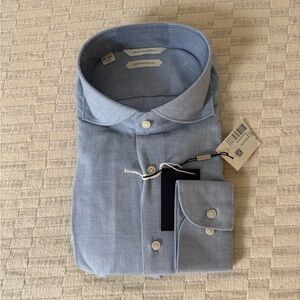NWT Suitsupply Light Blue Dress Shirt